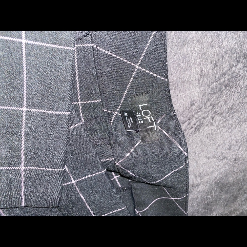 Loft Plus ankle pants 20W